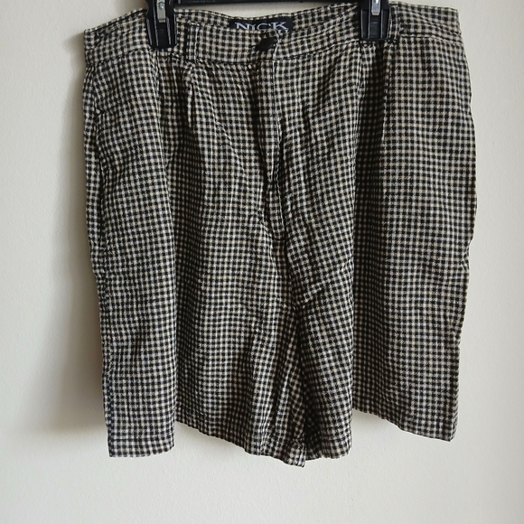 VINTAGE Women's Nick & Sarah Check Shorts Size 17/18 - Picture 4 of 9